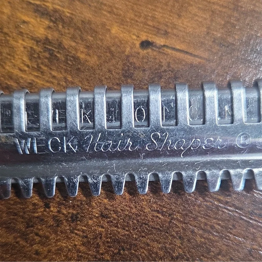 Vintage Hair Shaper Folding Straight Razor Hair Shaping Razor Tool